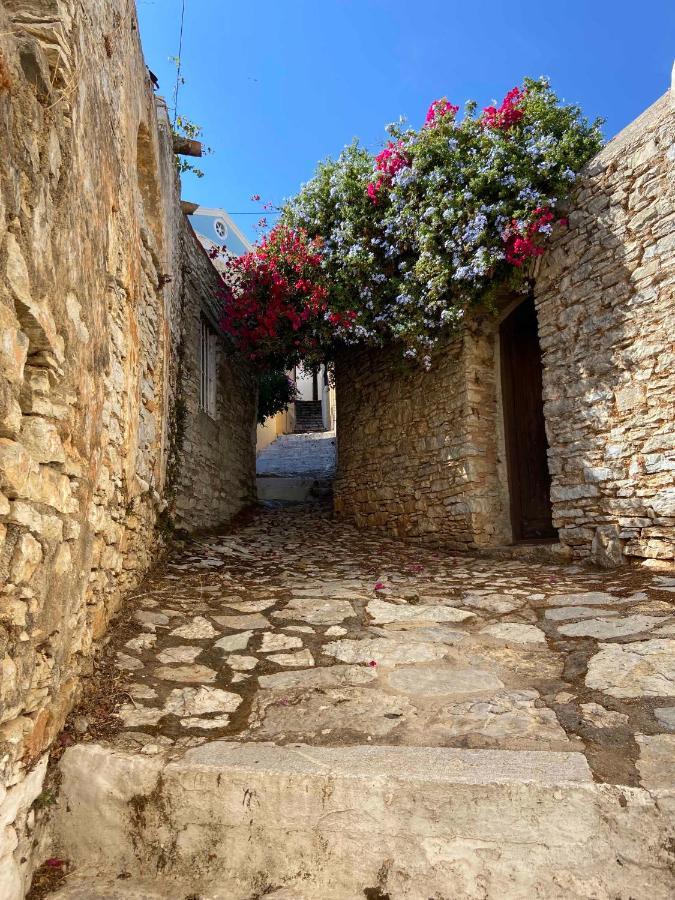 Villa Little Blue In Chorio, Symi Extérieur photo